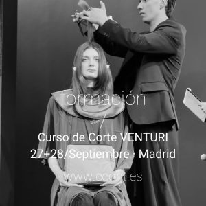 27+28/septiembre: Formación en corte VENTURI en Madrid