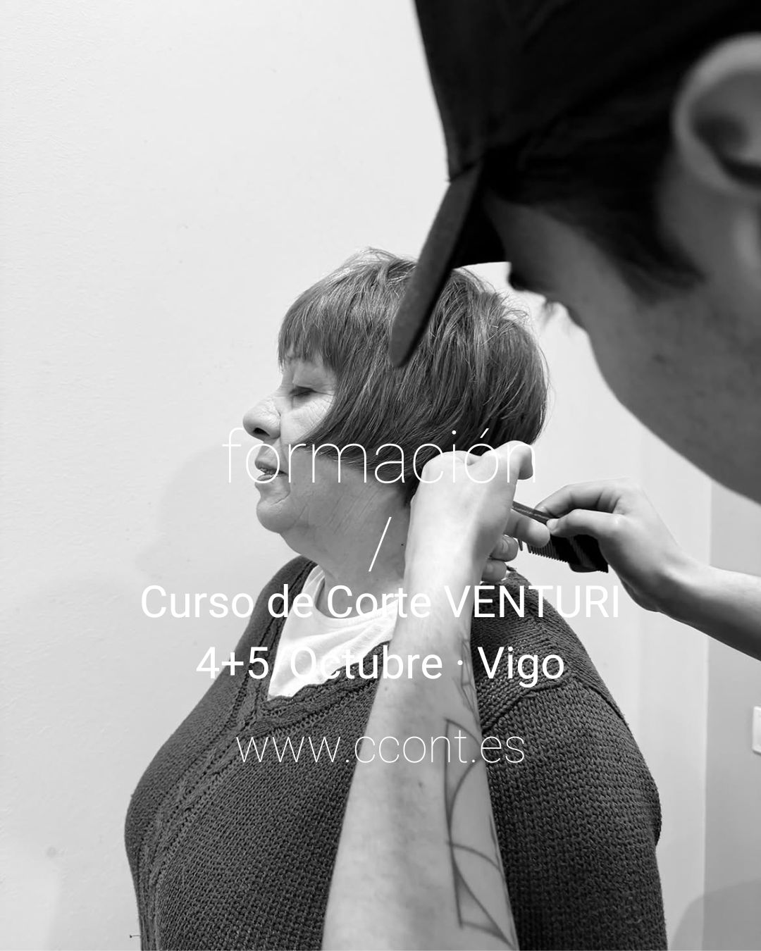 4+5/octubre : Formación en corte VENTURI en Vigo